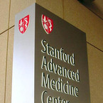 Stanford Hospital Sign